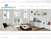 Tablet Screenshot of inventiareformas.com